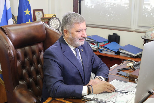 Παρέμβαση του περιφερειάρχη Αττικής Γ. Πατούλη στην 1η Διεθνή Επετειακή Συνδιάσκεψη Ρομά 