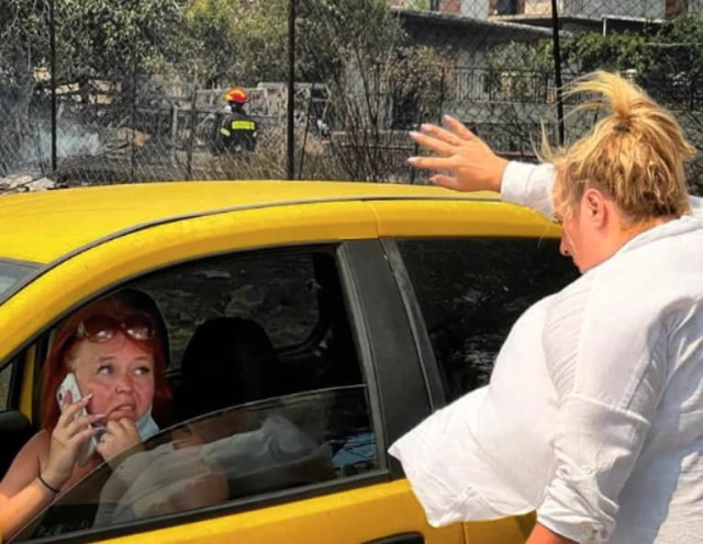 Ευρώπη Κοσμίδη: Η συγκλονιστική περιγραφή της μάχης των συμπολιτών της στη φωτιά της Πάρνηθας 