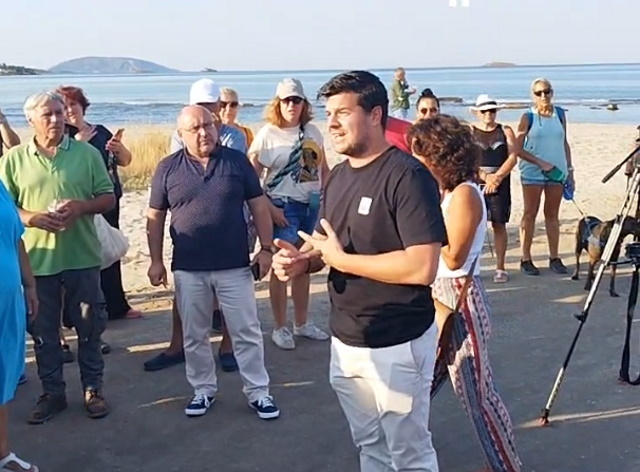 Γλύστρα Λαγονησίου: Αποχώρησαν τα ΜΑΤ – Συνεχίζουν την περιφρούρηση οι πολίτες - Δηλώσεις Παπαχρήστου (Βίντεο)