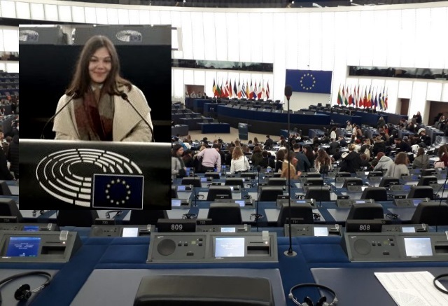 Το Ευρωπαϊκό Κοινοβούλιο με τα μάτια 17χρονης Κορωπιώτισσας «ευρωβουλευτίνας» -  μαθήτριας του 1ου ΓΕΛ! 