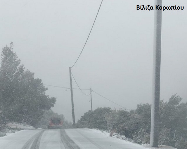 Πόσο έχει επηρεάσει περιοχές της Ανατ. Αττικής το πρώτο κύμα της κακοκαιρίας (Βίντεο και φωτός)