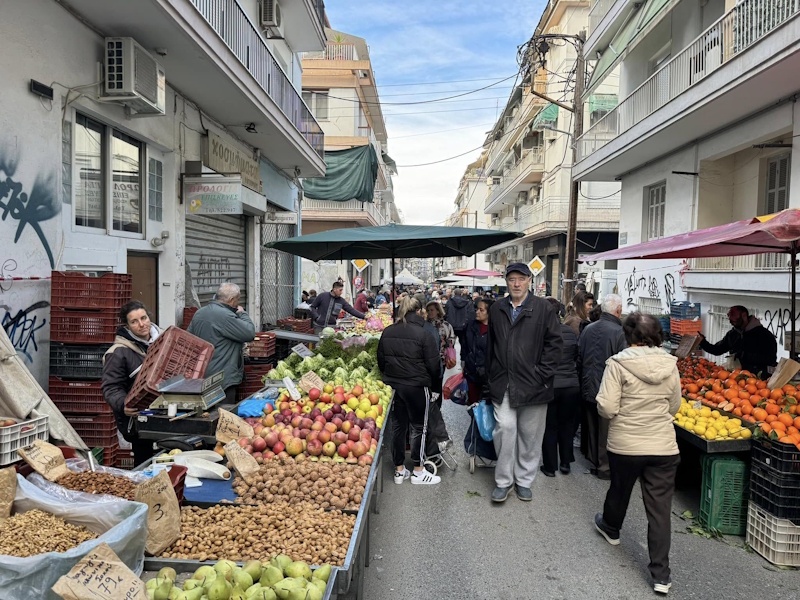 Λαϊκές αγορές: «Λουκέτο» από 7 Ιανουαρίου – Στο όριο παραγωγοί και καταναλωτές