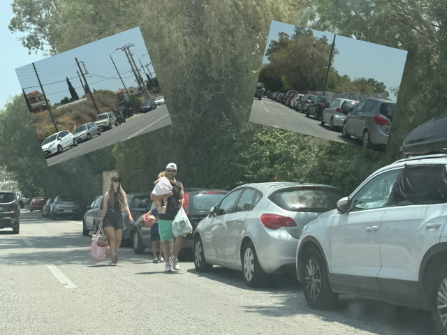 Λουόμενοι, αυτοκίνητα και χάος: Το καλοκαιρινό επικίνδυνο αλαλούμ στη λεωφόρο Αθηνών - Σουνίου
