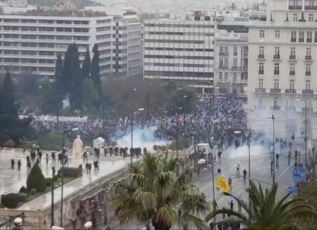 Συλλαλητήριο: Εκτεθειμένοι κυβέρνηση και αστυνομία από την εγκληματική χρήση χημικών κατά μικρών παιδιών και γερόντων!