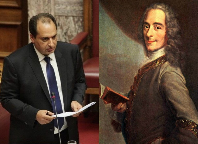 Ο ΣΥΡΙΖΑ Κορωπίου, ο... Βολταίρος και η έκρηξη Σπίρτζη