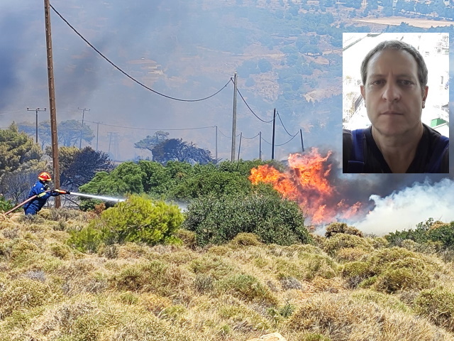 Η Πλάκα Κερατέας και οι γύρω περιοχές κινδυνεύουν και από νέες πυρκαγιές (Συνέντευξη) 