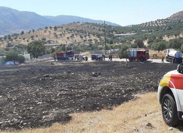 Κατασβέστηκε η φωτιά στην Προφάρτα Καλυβίων