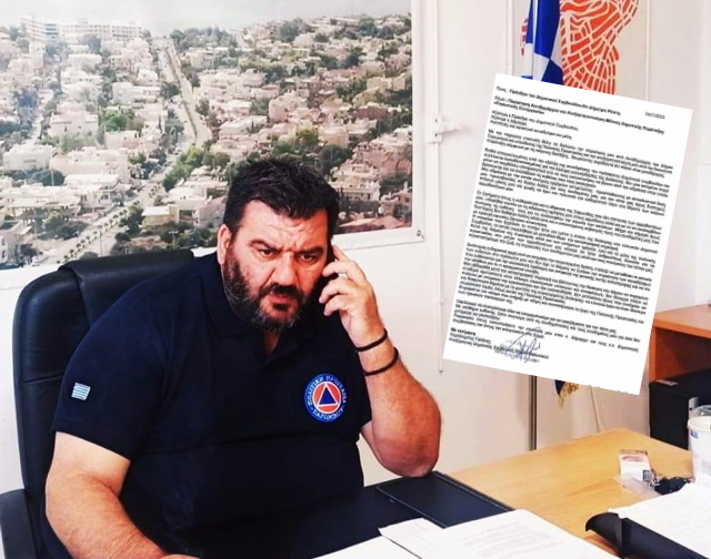 Δήμος Σαρωνικού: Παραίτηση Γαλάνη με σαφείς βολές για τα πυρά που μόνον αυτός δέχθηκε για τη φωτιά (Έγγραφο) 