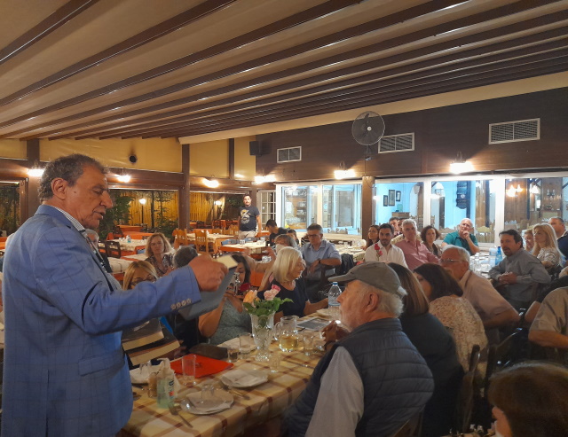 Μαν. Κατσούλης: Η εαρινή σύναξη του πρ. δημάρχου με στόχο τη λογοτεχνία και την ποίηση (Φωτός)