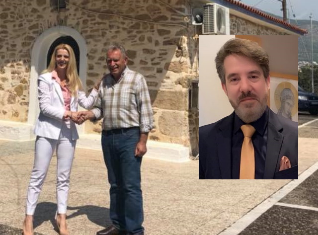 Η πολιτική μοναξιά του προέδρου της ΝΟΔΕ Ανδρ. Γλαβά και η εκλεκτή του Π. Φιλίππου, Ελ. Θωμά 