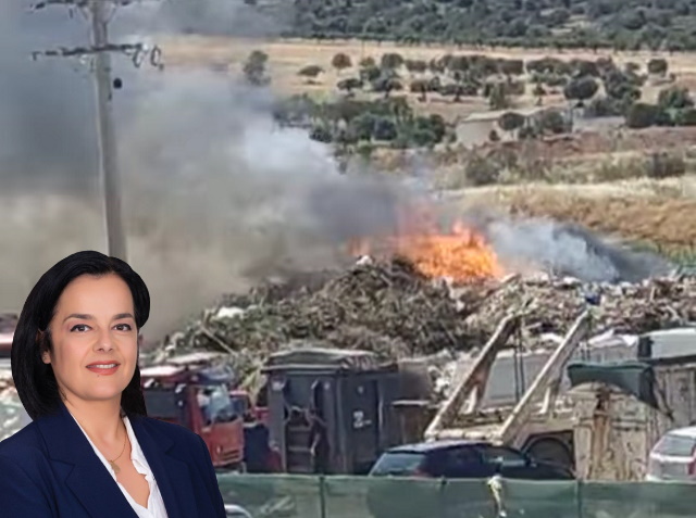 Πυρκαγιά στον ΣMA Μαρκοπούλου: Περιβαλλοντική βόμβα και αδράνεια της διοίκησης Αλλαγιάννη (Συνέντευξη)