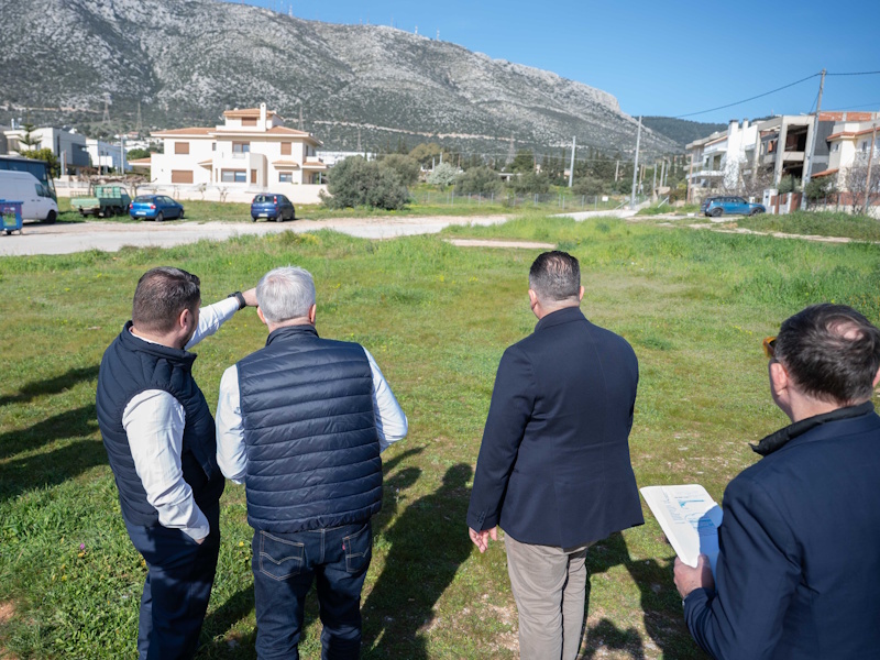 Παιανία: Νέος χώρος πρασίνου και σημαντικές υποδομές – Σε τροχιά υλοποίησης έργα με τη στήριξη της Περιφέρειας