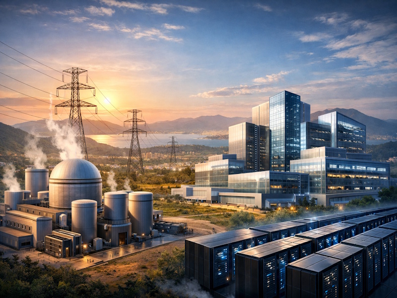 Μεσόγεια: Data centers και σενάρια μικρών πυρηνικών αντιδραστήρων