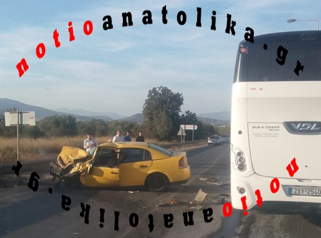 Νεκρός οδηγός ταξί σε τροχαίο δυστύχημα στη λεωφόρο Μαρκοπούλου (Φωτός)