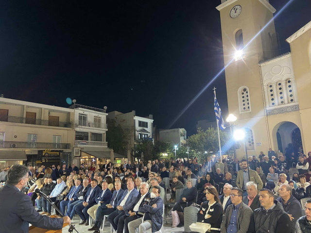 Οι 2 συγκεντρώσεις μέσα σε 20 μέρες που κατέδειξαν τη μεγάλη δυναμική της ΝΔ στην Ανατ. Αττική (φωτός) 