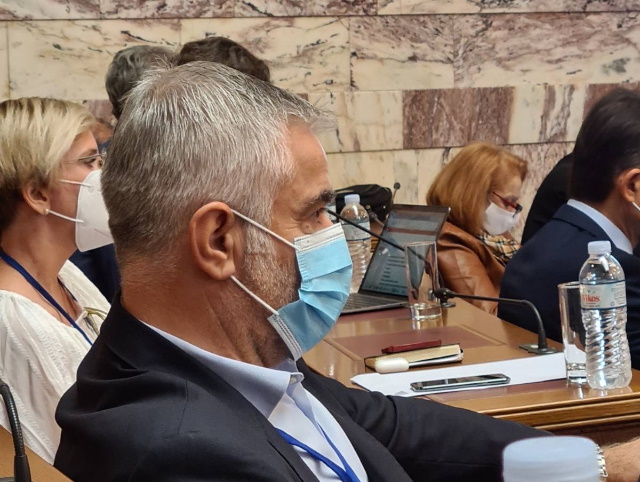 Ο δήμαρχος Παιανίας, Ισ. Μάδης στα έδρανα της Βουλής 
