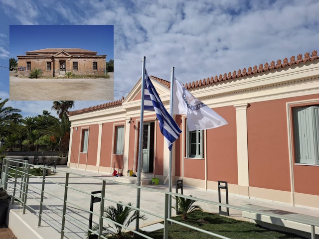 «Ευτέρπη»: Εγκαινιάζεται το ιστορικό νεοκλασικό του Λαυρίου (Φωτός)