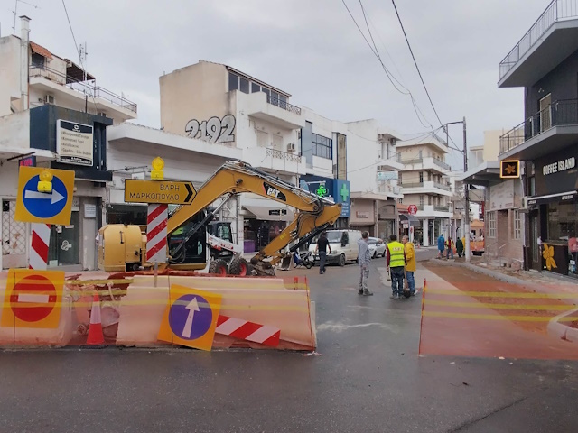 Κορωπί: Η Βασιλέως Κωνσταντίνου σε «αναγέννηση», με λίγη υπομονή και πολλή σήμανση