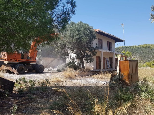 Κατεδαφίσεις αυθαιρέτων και στον Λιμνιώνα Γραμματικού! 
