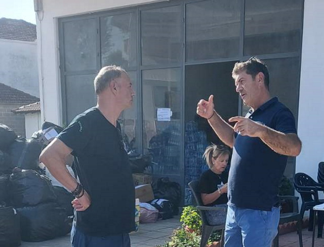 Θοδ. Γρίβας: Η συγκλονιστική έκφραση αλληλεγγύης από τους Κορωπιώτες προς τους Θεσσαλούς (Συνέντευξη)