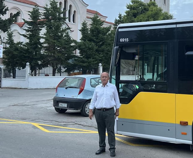 Ο Στ. Τσίρκας έκανε πράξη ένα όνειρο ετών: Επιτέλους αστική συγκοινωνία σε όλο τον Δήμο Μαραθώνα 