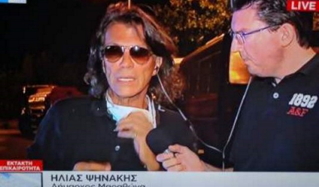 Ηλ. Ψινάκης: Από το... ερημονήσι στο Καπανδρίτι με σάντουιτς και νερά! (Video)