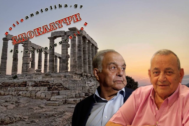 To κρίσιμο ραντεβού Φλαμπουράρη - Κουρή με φόντο τον ναό του Ποσειδώνα στο Σούνιο