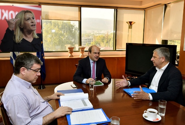 Τα είπαν Χατζηδάκις – Πατούλης για τα σκουπίδια της Αττικής ενώ η Δούρου... φώναζε! 