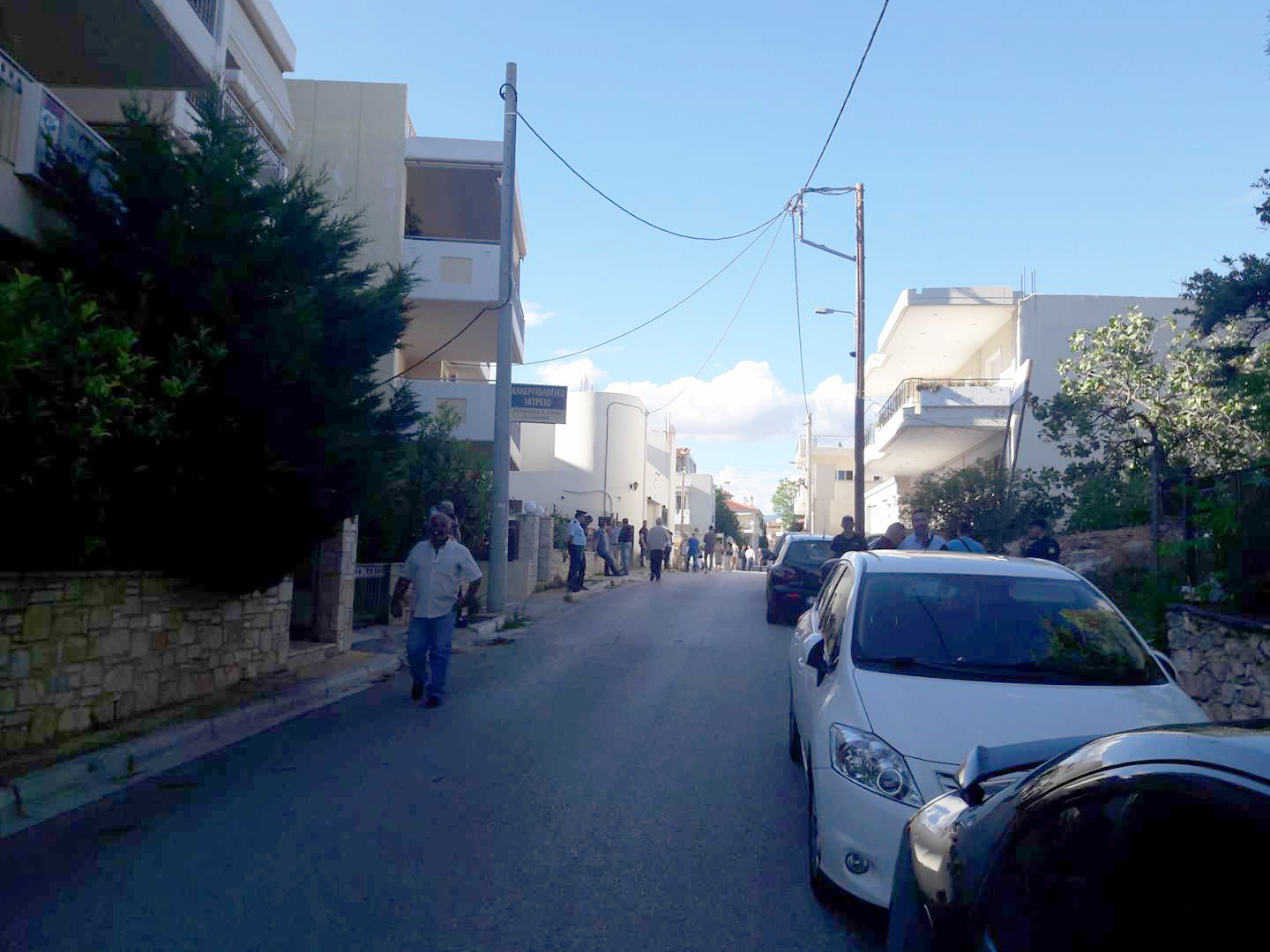 Υπό αστυνομικό κλοιό ο Τζανακόπουλος στην Παιανία