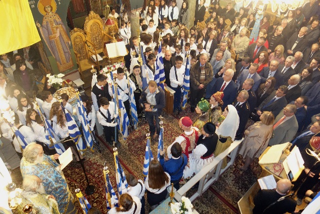 Στιγμές εθνικής ανάτασης από τον ιερέα μιας εκκλησίας στον Γέρακα! (Βίντεο)