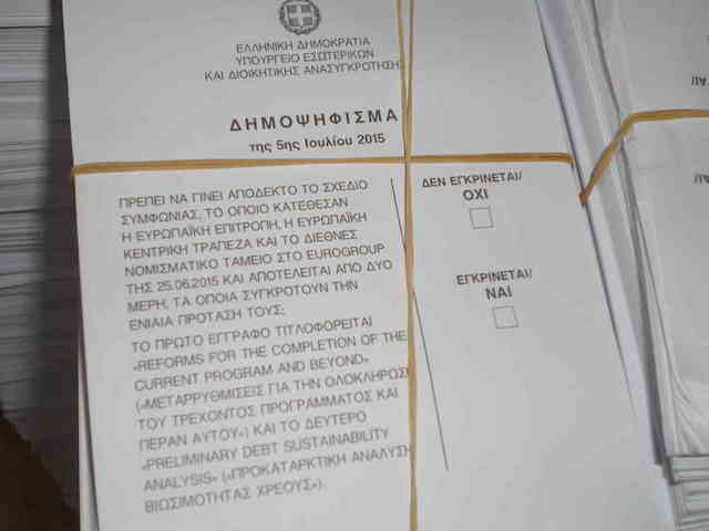 Δημοψήφισμα: Προσοχή, μόνο ο σταυρός μετράει!